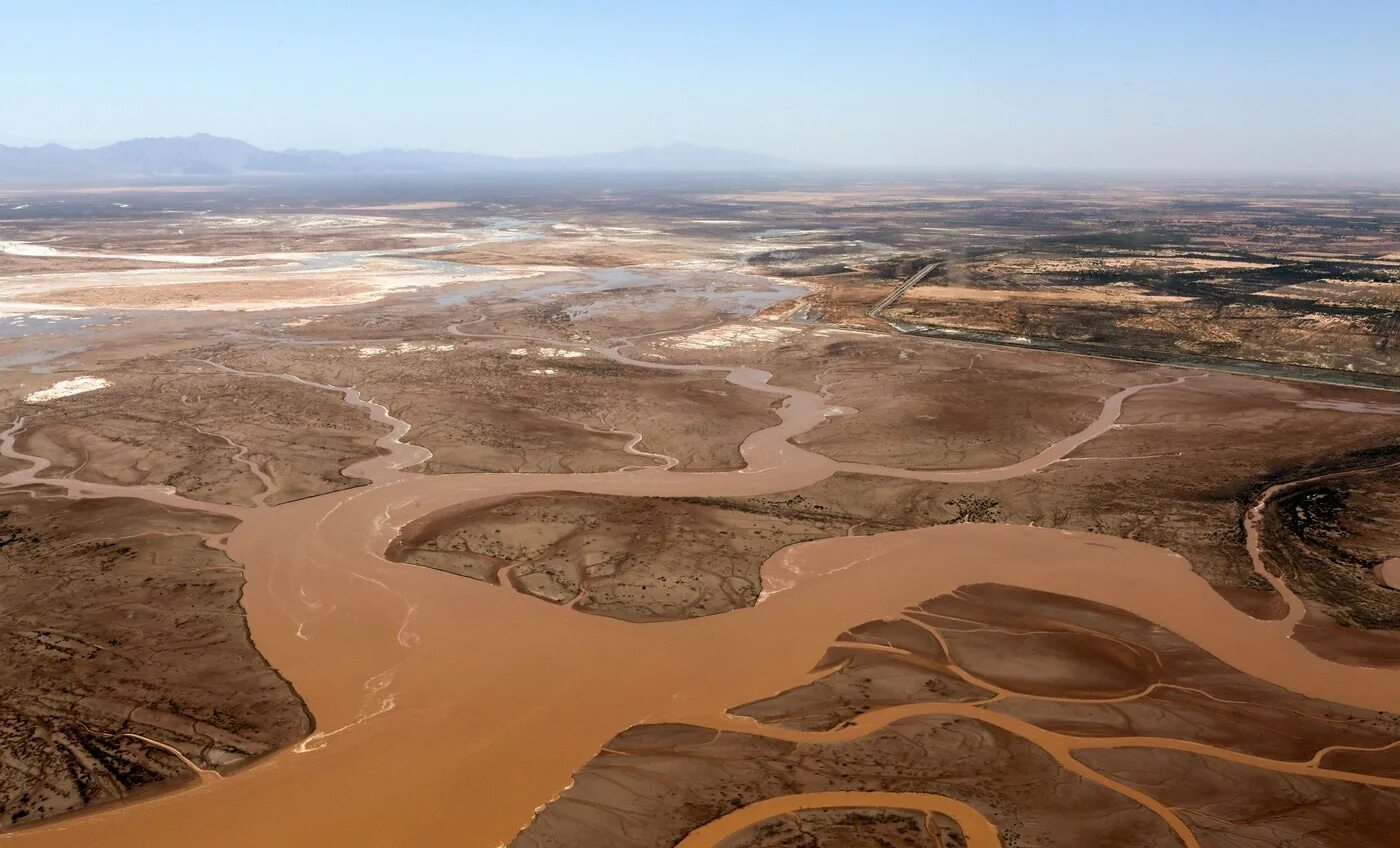 Во время формирования реки. Дельта реки колорадо. хуанхэ машина. estuarine. estuary.
