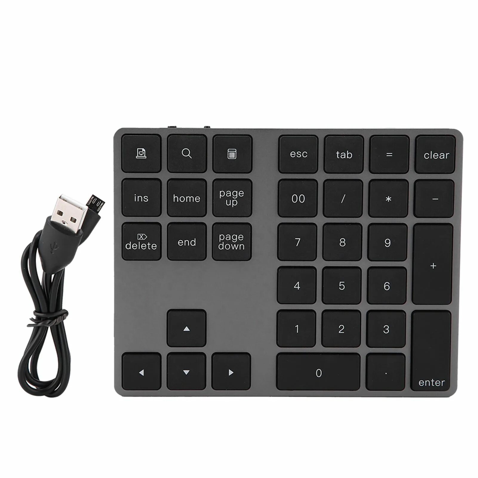 Дополнительная клавиатура с цифрами. Клавиатура mini numpad. клавиатура sz-oz1l-i500139560, черный. numpad bluetooth.