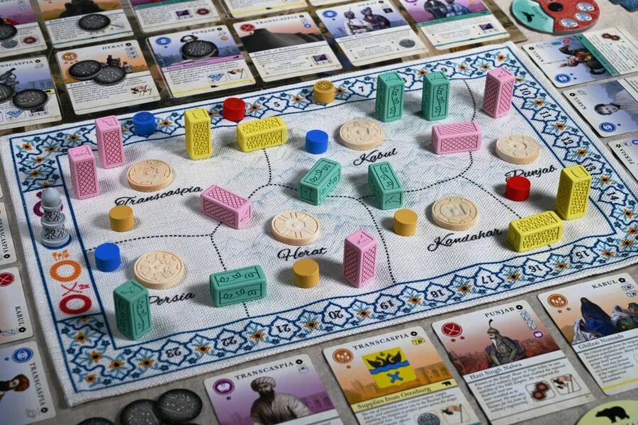 Настольная игра жизнь купить. Pax Pamir настольная игра. ПАКС Памир игра. ПАКС Памир большая игра. ПАКС настольная игра.