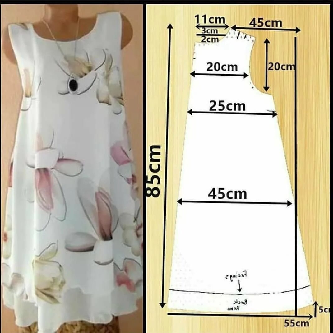 Легкое платье размеры