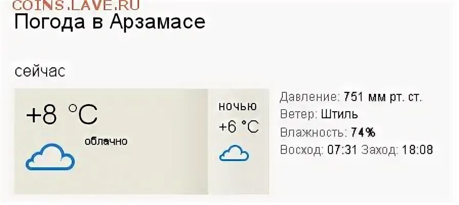 Погода в арзамасе на 10 дней точный