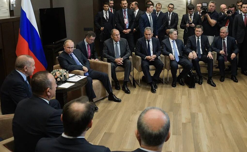 Переговоры 16. Встреча Путина и Эрдогана.