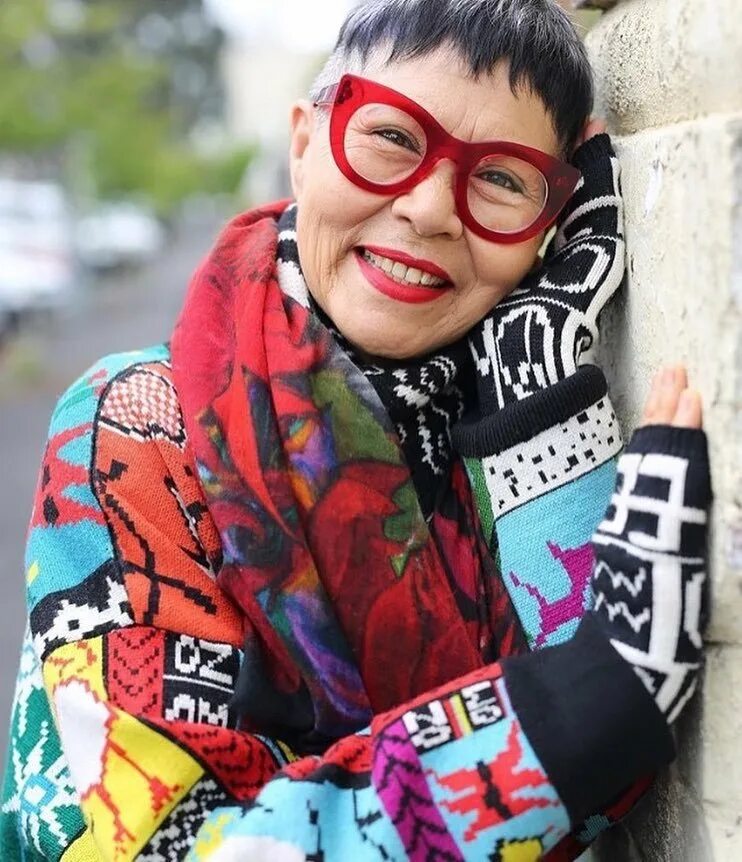 Эксцентризм. Эксцентричность. Стильные бабушки яркие японки. Jenny Kee мода. Эксцентричность фото.