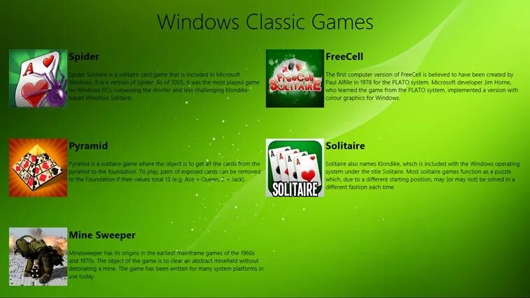 Microsoft Windows игры. Classic games Windows. Старые игры Майкрософт. Игры Майкрософт для Windows 7.