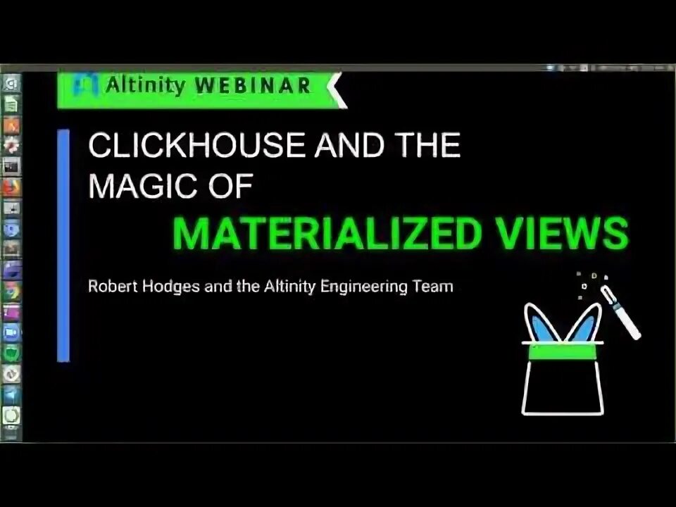 Materialized view