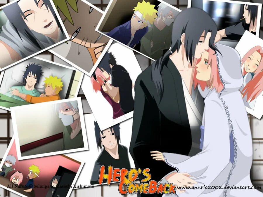 Саске и Сакура annria2002. Наруто опенинг Hero's come back. Heroes come back. Heroes come back Naruto. Hero coming back