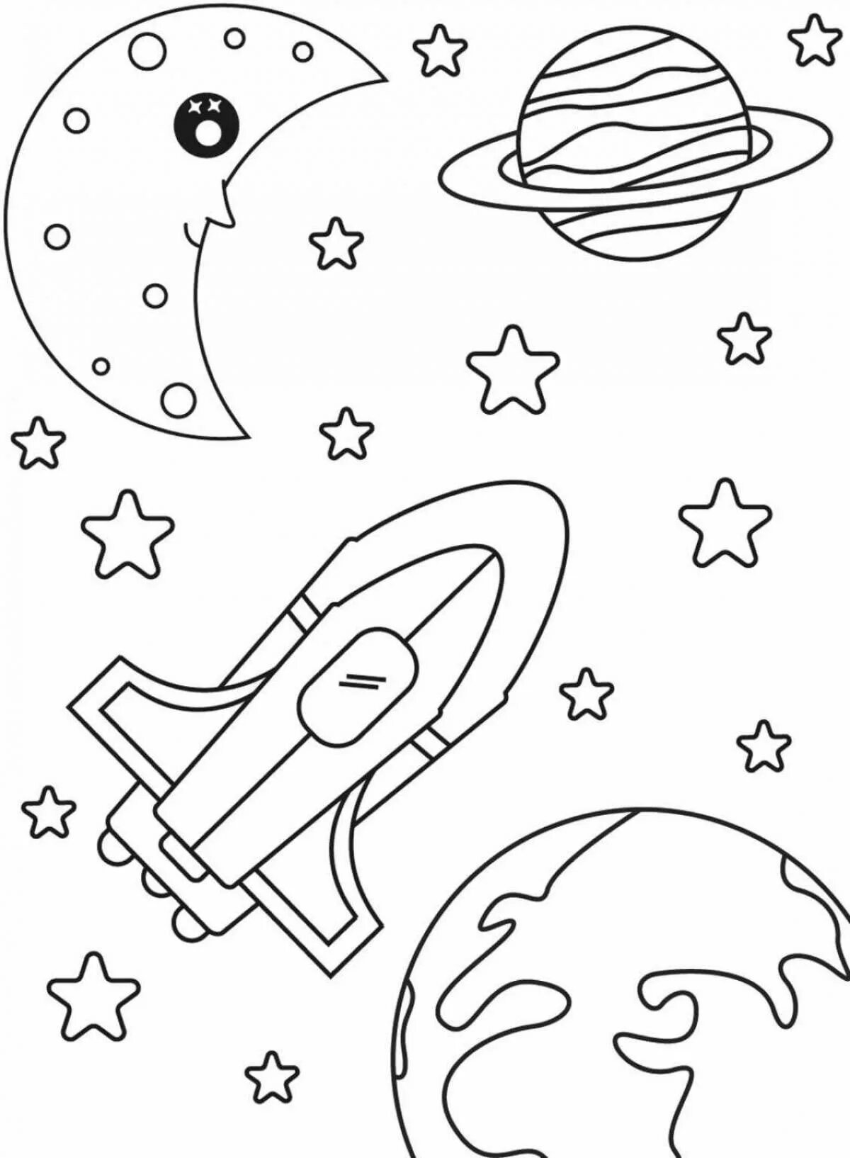 Раскраска космос для детей 3 лет. Раскраска. В космосе. Космос раскраска для детей. Раскраски ко Дню космонавтики. Раскраска день космонавтики для детей.