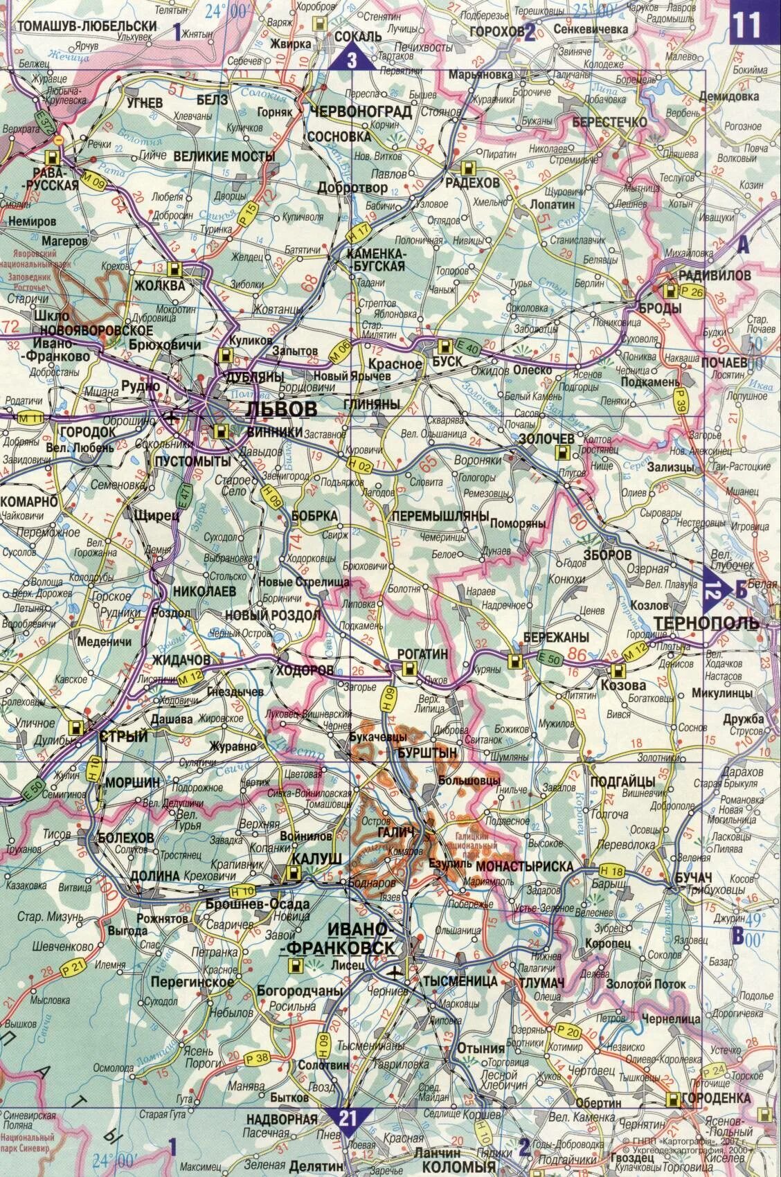 Карта дорог донецкой. Подробная карта украины. автомобильные дороги донецкая область на карте.