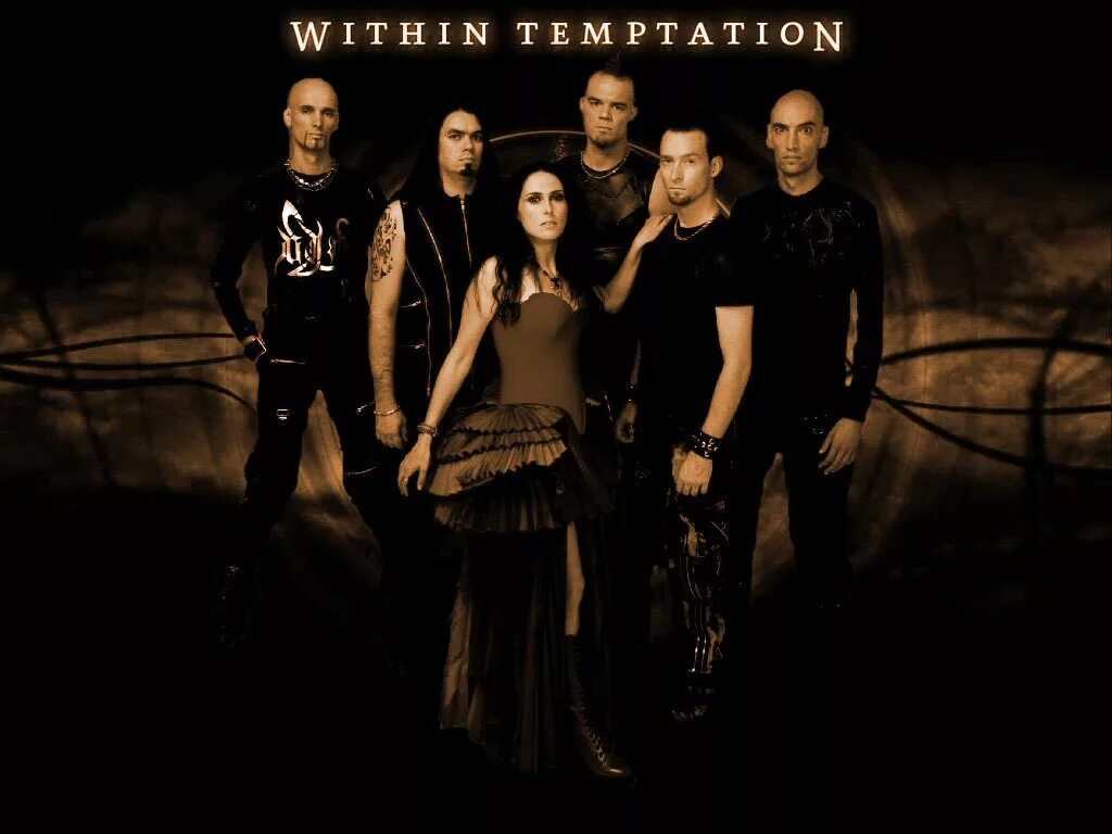 Шерон визин темптейшен. Группа within temptation. Within temptation фото. Within temptation постер. Bleed from within 2022.