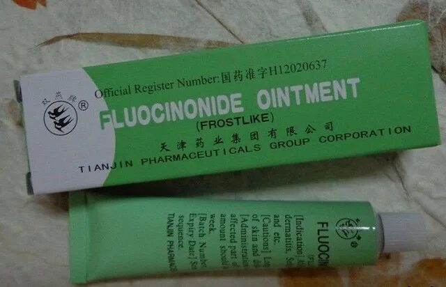 Мазь от сыпи на коже у взрослых. Тайские мази fluocinonide ointment. мазь от аллергии, псориаза fluocinonide ointment, 10гр.. флуоцинонидная мазь, 10 г. тайская мазь от аллергии.