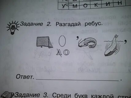 Разгадай ребусы и заполни схему