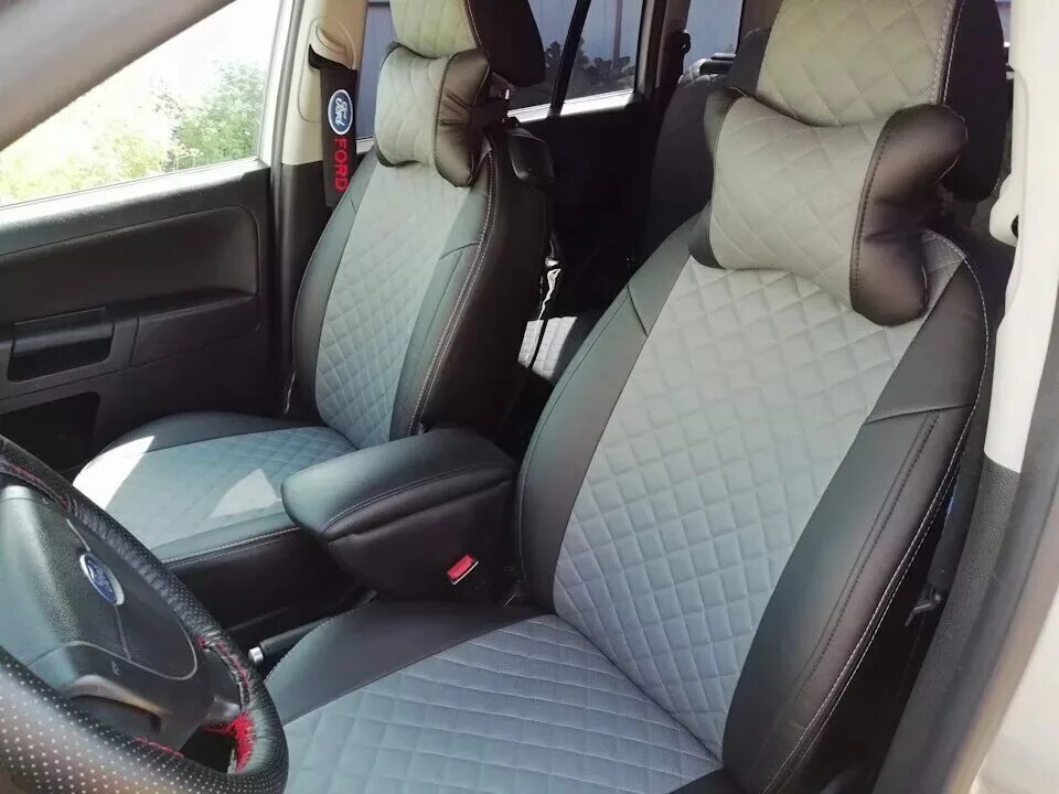 Сидение для машины форд. 4. Форд фокус 2 купе чехлы на сиденья. Чехлы экокожа ford c-max. Чехлы на форд фьюжн 1.