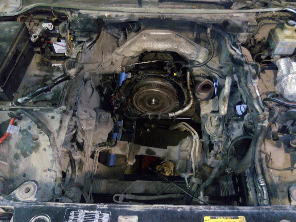 Мотор снят и готов к разборке - Nissan Primera (P12), 2,2 л, 2003 года плановое 