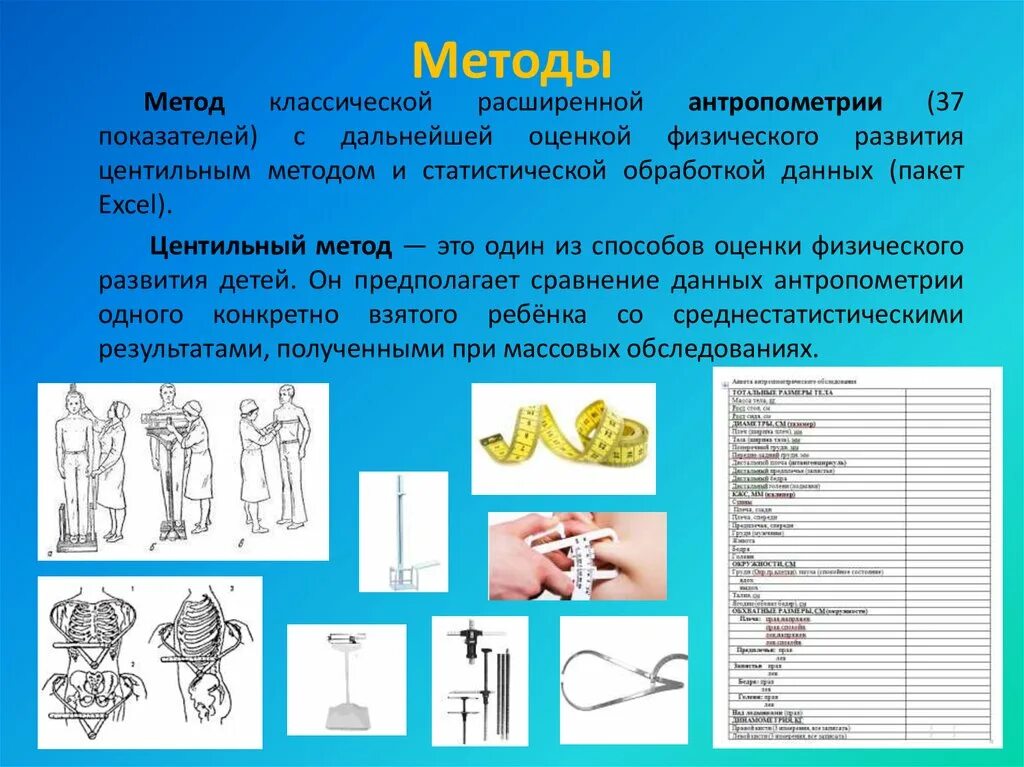 Антропометрия ребенка алгоритм. Методы оценки антропометрических показателей. Антропометрические методики. Методы оценки антропометрических показателей у детей. Методика антропометрических измерений.