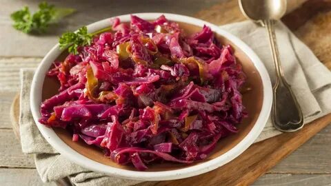 Тушеная краснокочанная капуста рецепты