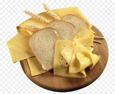 Хлеб в молоке с сыром