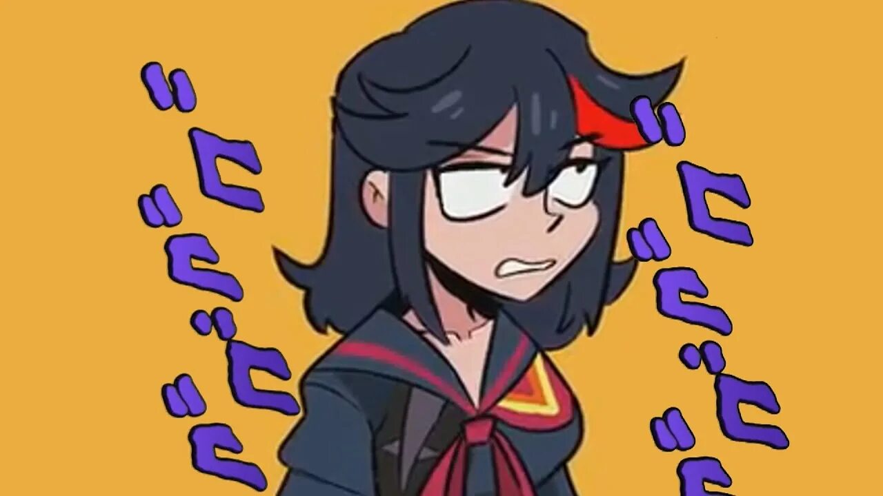 Can you fine me. Ryuko POGCHAMP. Little POGCHAMP. Ugh Fine i guess.