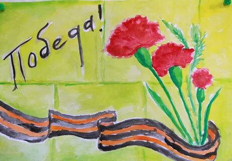 Рисунки на 9 мая для детей: как нарисовать в школу и садик на день победы