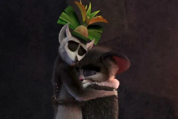 Морти пингвины из мадагаскара. Мадагаскар лемур король джулиан. Лемур мадагаскар. Король джулиан и морис и морт. Лемур король джулиан.