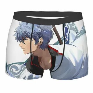 Трусы GINTAMA Gintoki Sakata, аниме-серия, дышащие мужские трусы, новое нижнее б