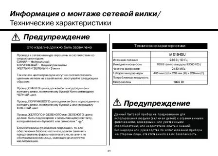 Инструкция по эксплуатации микроволновой печи lg