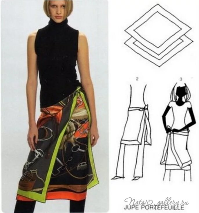 наряд из платков без шитья. топик из платка. как из платка сделать платье. топик из платка. как из платка сделать платье.