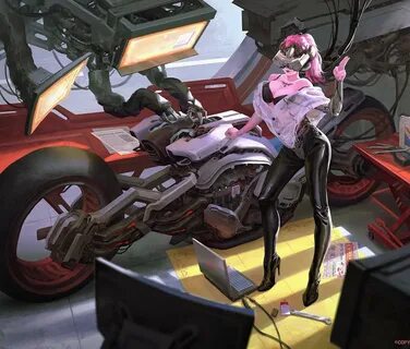 Cyberpunk 2077 animation