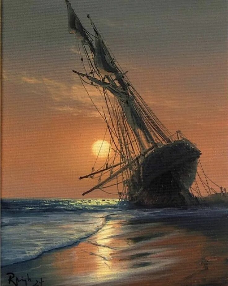 Какой художник изображал морей в своих произведениях. Марек ружик живопись. марек ружик маринист. польский художник марек ружик. marek rużyk польский айвазовский.