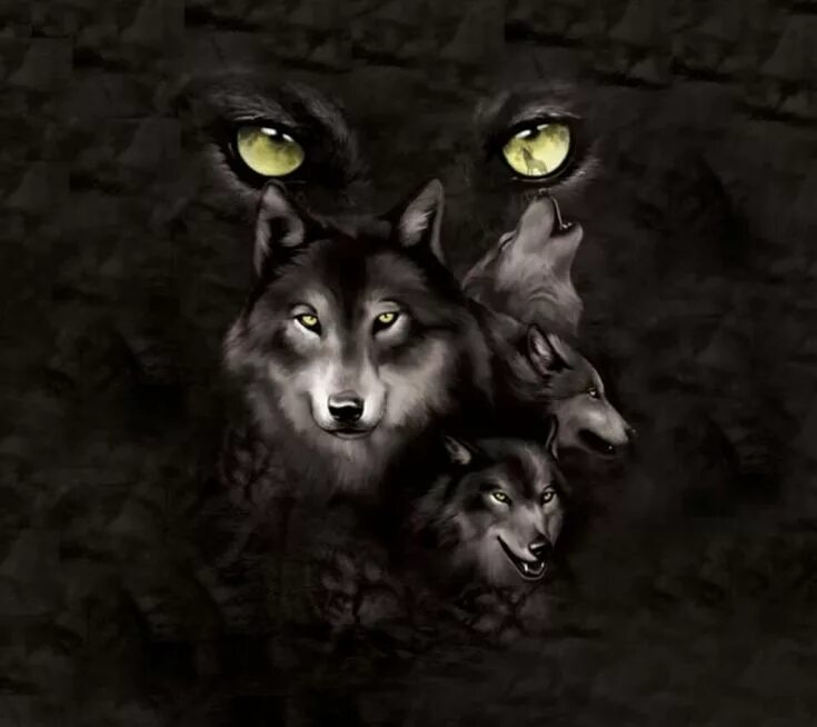 Волк. Лицо стаи. Лицо стаи. Оскал волка. Лицо стаи.