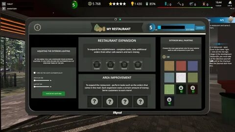 Cafe owner simulator