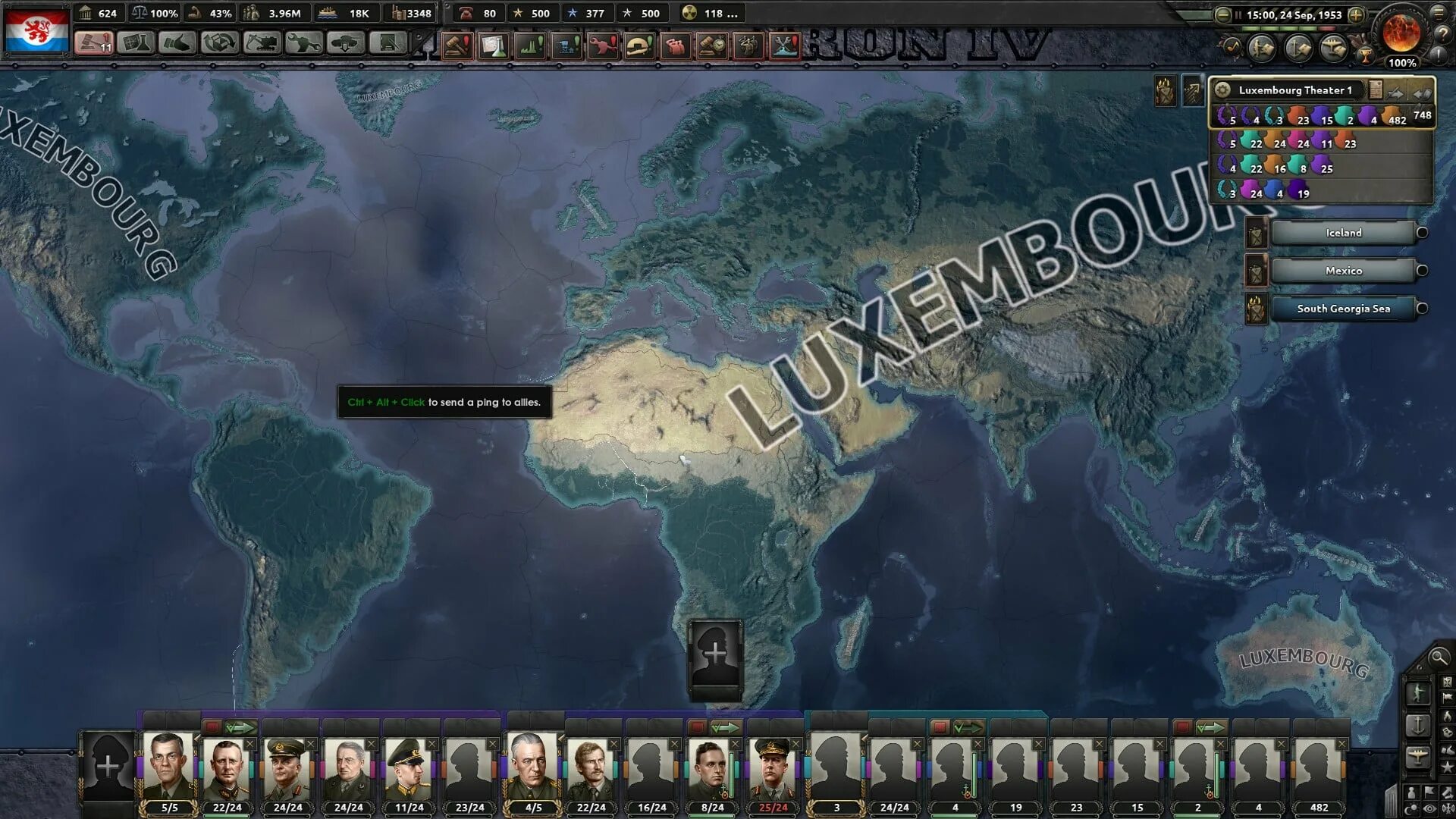 Hoi 4 color. Люксембург захватил мир hoi 4.