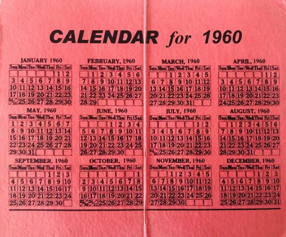 Календарь 1960 года. Настенный календарь 1960. 1960 Год день недели. Праздничные дни в 1960 году. 1962 год какой день недели был