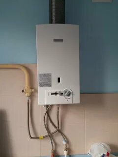 Газовая колонка включение