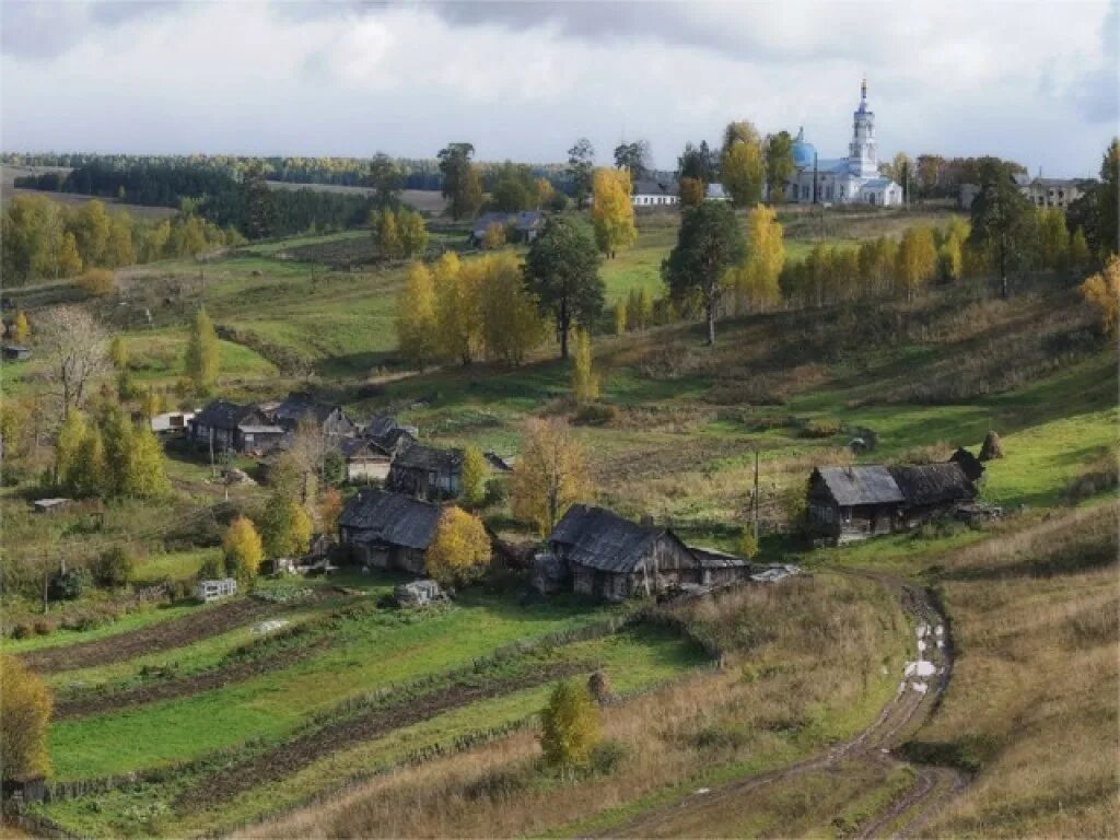 Деревни и села пермского края