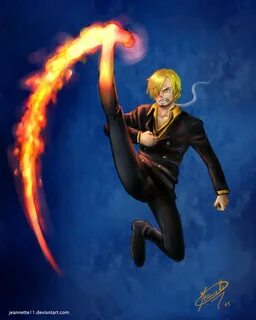 One piece санджи