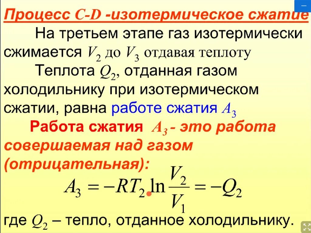 Что происходит при изотермическом сжатии