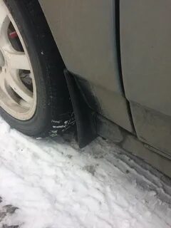 Передние брызговики приора