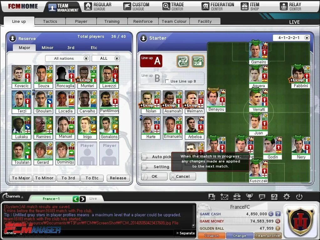 F c management