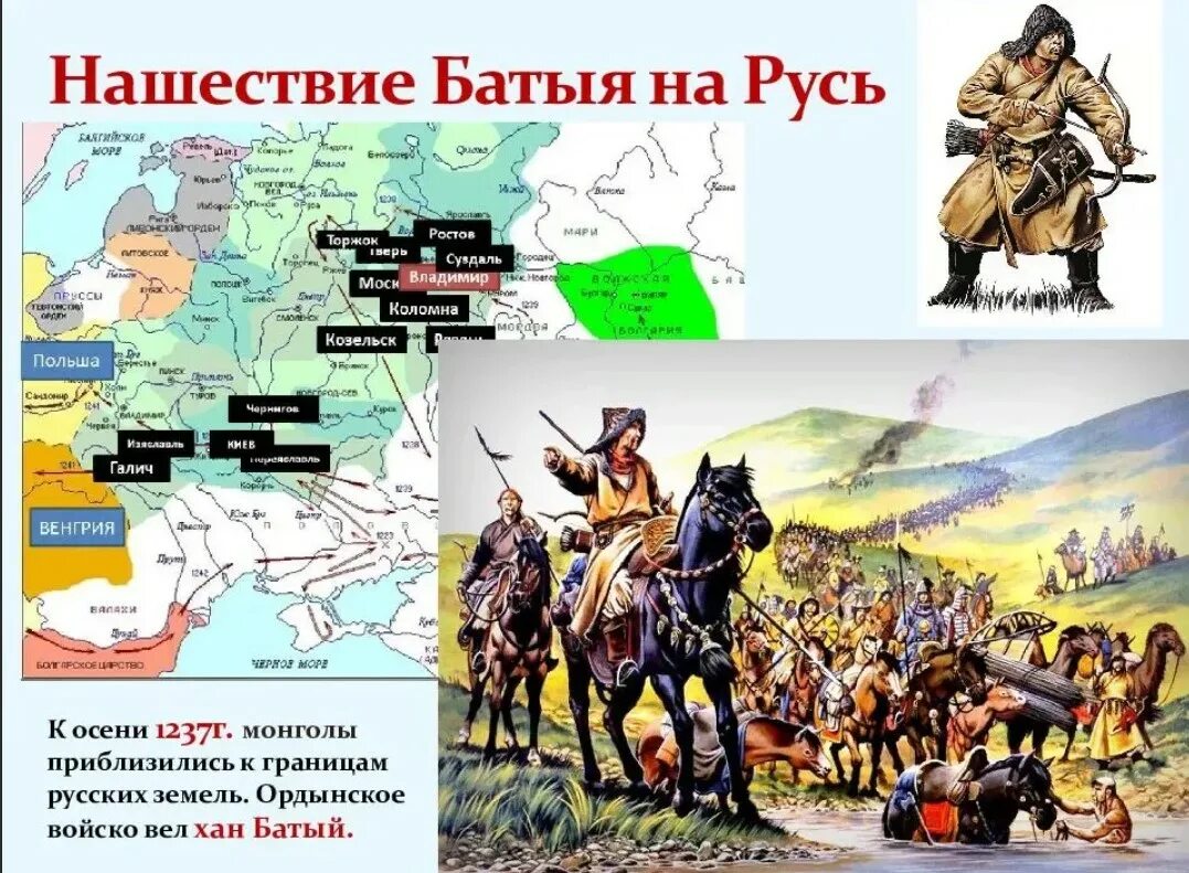 Кто возглавил татарское войско. Поход Батыя 1238. Нашествие хана Батыя 1237. Походы Батыя на Русь 1237-1240 гг. Поход Батыя на Русь 1237 - 1240.