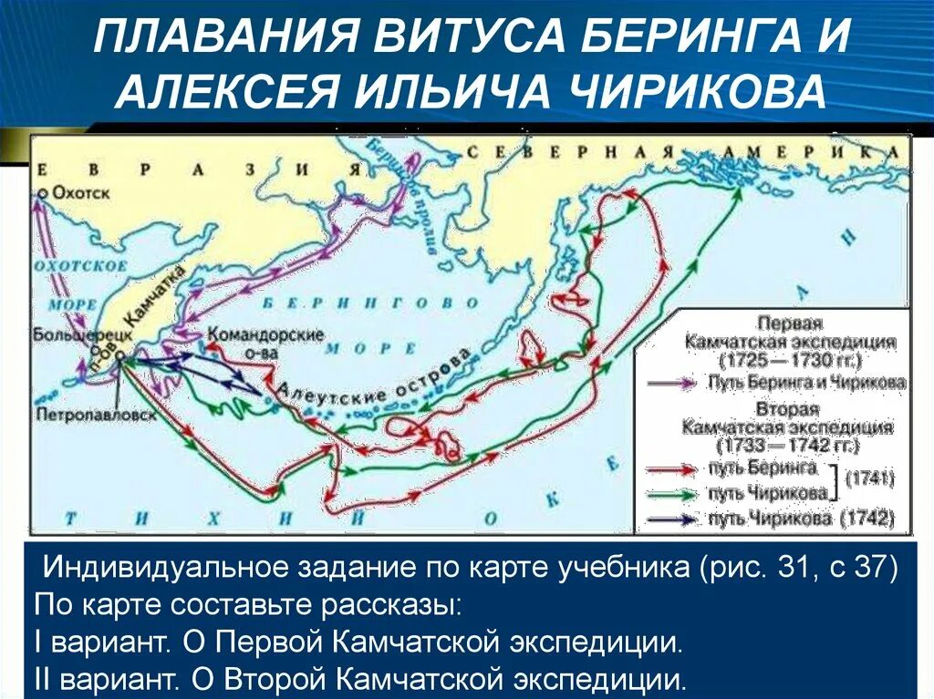 Географические открытия севера. Витус Беринг камчатские экспедиции. Витус Беринг Экспедиция 1741 года. Первая Камчатская Экспедиция Беринга и Чирикова. Витус Беринг маршрут путешествия.