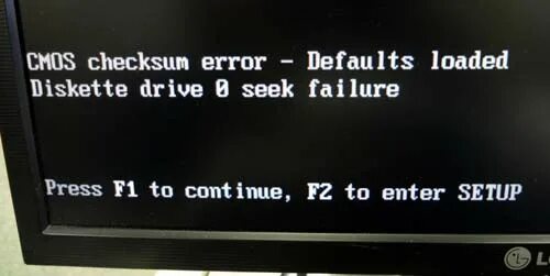 Ошибка CMOS checksum Error. CMOS checksum Error defaults loaded. Как исправить ошибку контрольной суммы CMOS. CMOS Error Screen.