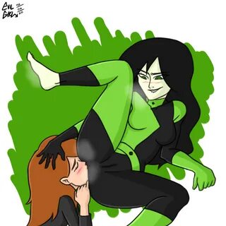 evilgirl, kimberly ann possible, shego, kim possible, 2020, green backgroun...