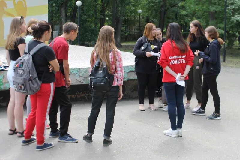 Провели молодежную акцию