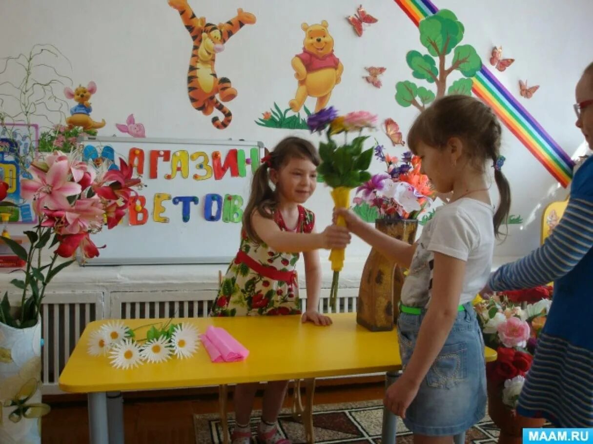 Неделя цветов в детском. Цветочная неделя в детском саду. красный цвет недели средняя группа.