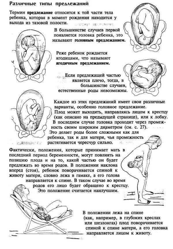 Как понять в каком положении ребенок