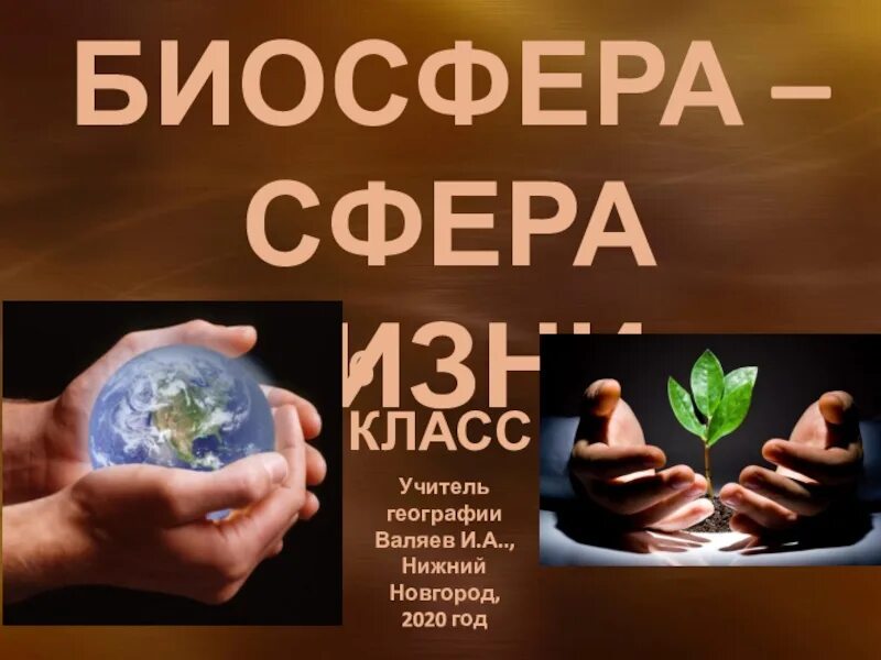 География биосфера сфера жизни