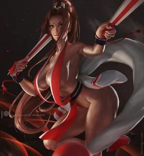 Mai Shiranui - NSFW, Art, Girls, Games, Erotic, The king of fighters, Mai S...