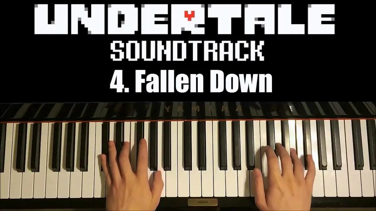 Fallen down на пианино. Fallen down Ноты для фортепиано. :Fallen down - Undertale OST на пианино. Fallen down Undertale пианино по цифрам. Ost fall