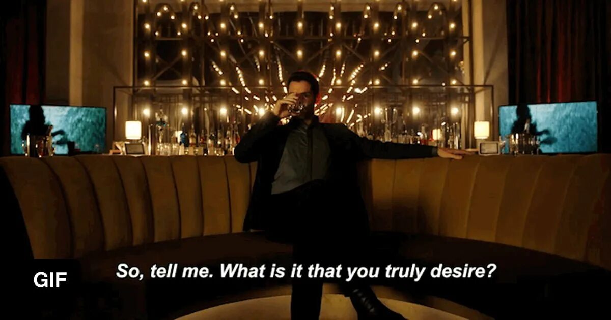 I m your desire. What is your desire lucifer. do it do it люцифер. what is it that you truly desire?. what is it lucifer.