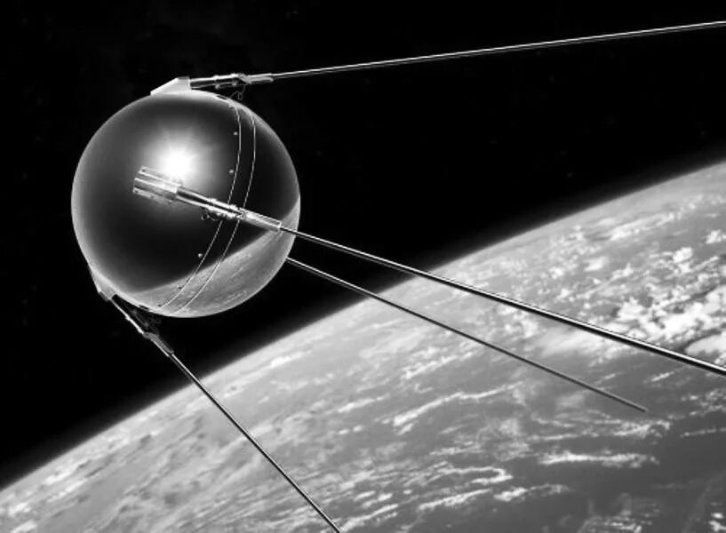 4 октября 1957 космос. Первый искусственный Спутник земли 1957 Королев. Спутник СССР 1957.